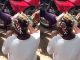 Lady’s Dyed Hair Removed By Vigilante Group Who Are Tasked To Fight Against “Indecent Dressing”