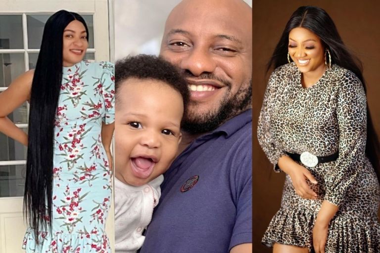 Reactions As Yul Edochie Welcomes Son With Second Wife