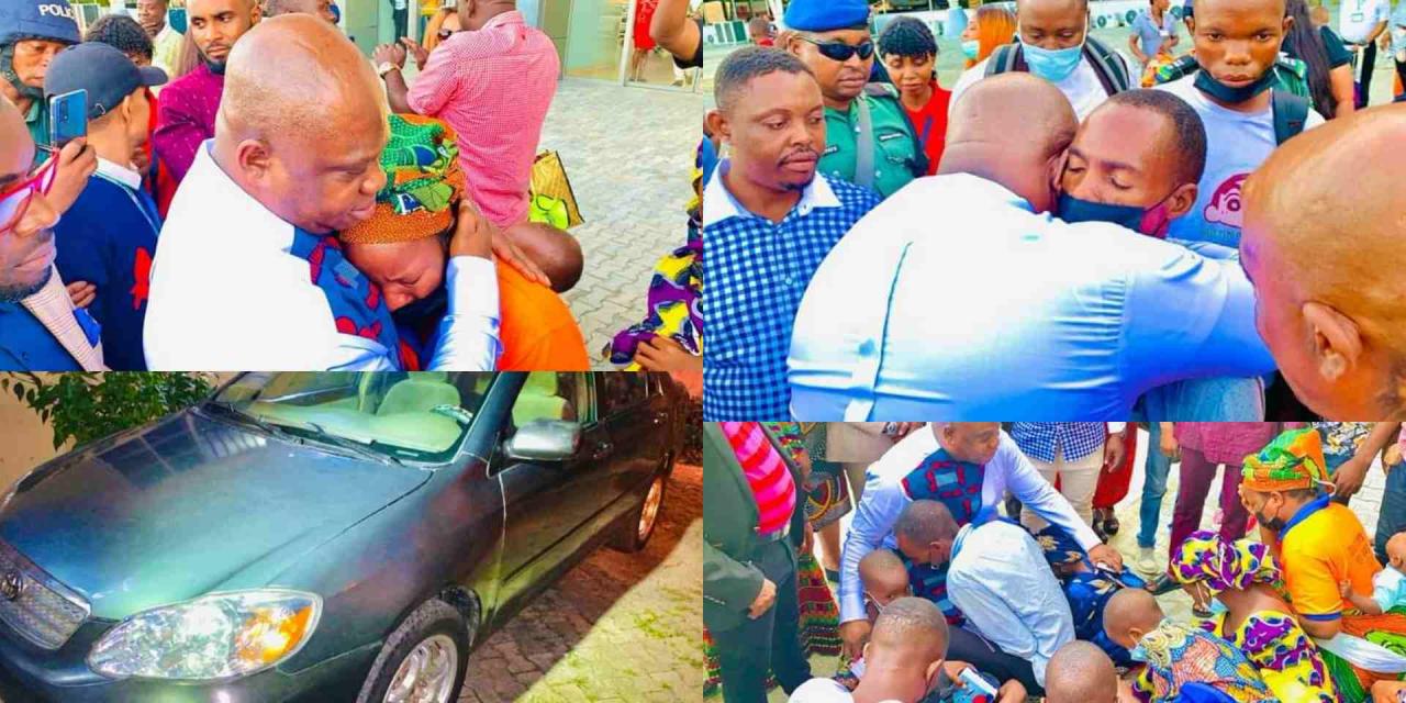 Pastor donates mini estate, car to Deborah Samuel’s parents