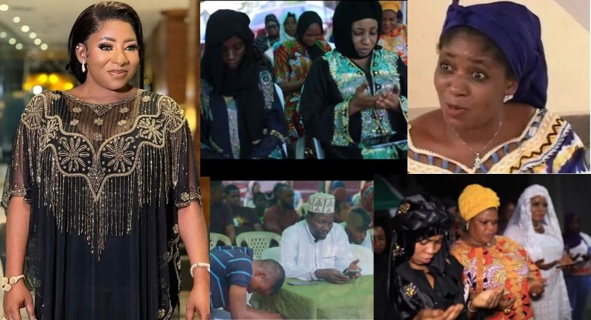 Actress Mide Martins holds 20-year remembrance ceremony for her late mother Funmi Martins