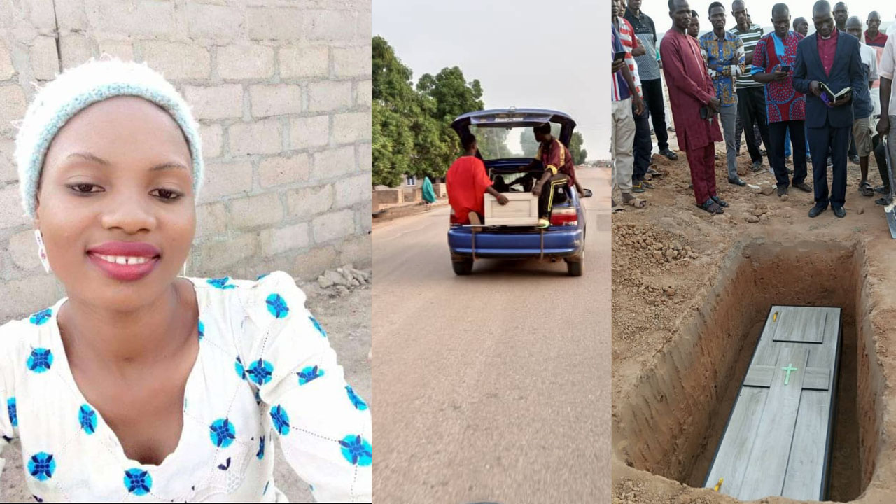 BREAKING: Deborah Samuel's buried amid tears in Niger