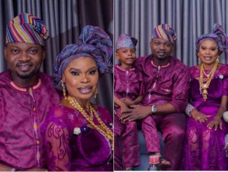 Actor Adekola Tijani shares epic family photos to mark his wife birthday