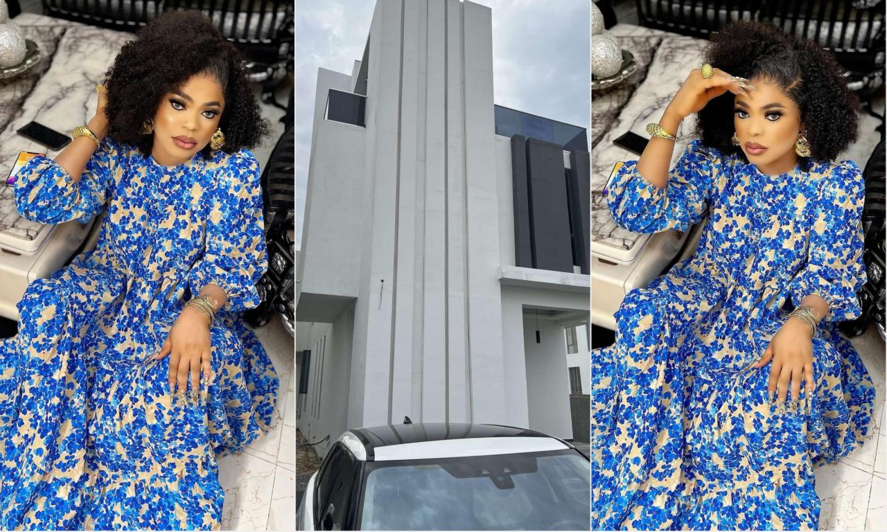 Trouble looms for Bobrisky as blogger discloses the real owner of his 400 million mansion