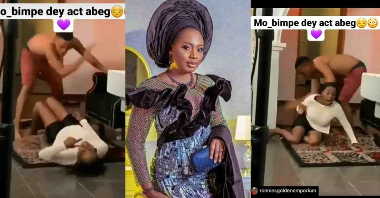 Fans Hails Actress Mo Bimpe Acting In a movie about Abusive Marriage
