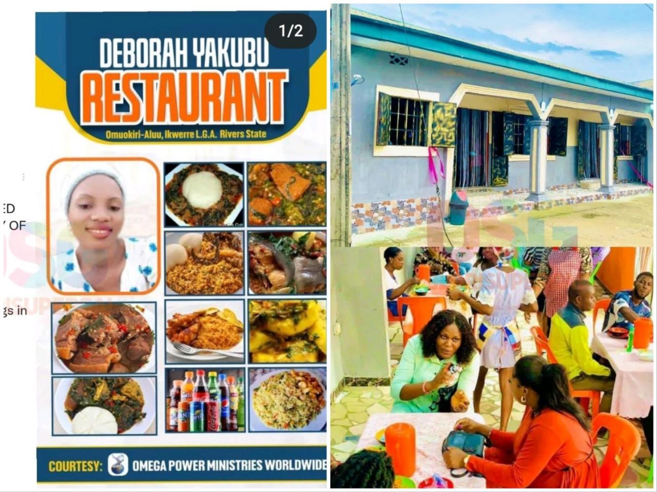 Apostle Chibuzor Chinyere donates exquisite restaurant to family of Deborah Yakubu killed at Shehu Shagari College of Education