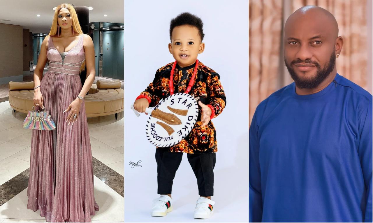 May Edochie speaks after Yul Edochie celebrates his second wife son on his birthday
