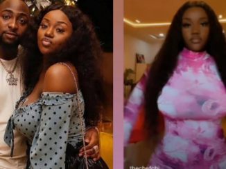 Davido posts Chioma on Instagram and hails her as the “best chef in the world