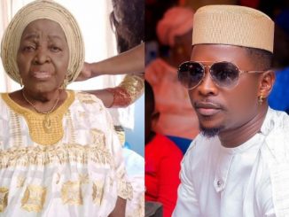 Nollywood stars join Rotimi Salami to celebrate his grandmother’s 106th birthday