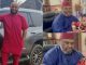 Actor Pete Edochie finally meets his Grandson, prays for him