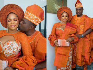 Desola Afod affirms love for husband, Kunle Afod as they count down to a special day