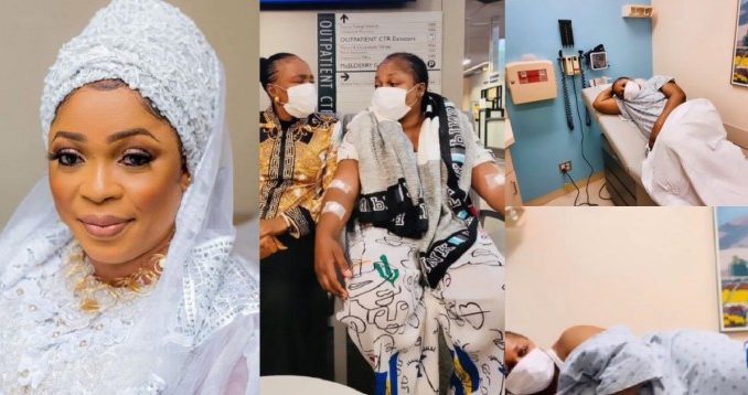 Prayers on actress Kemi Afolabi as she begins Lupus treatment in the US